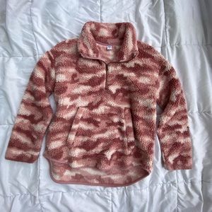 Old Navy cozy 3 quarter zip pullover